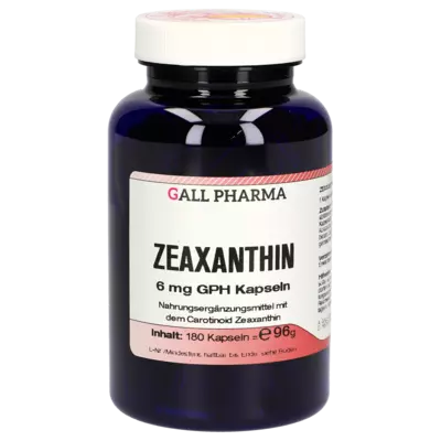 ZEAXANTHIN 6 mg GPH Capsules