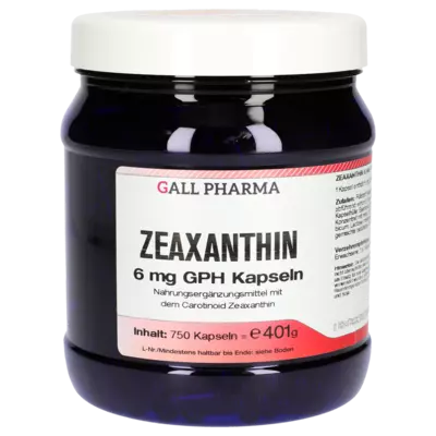 ZEAXANTHIN 6 mg GPH Capsules