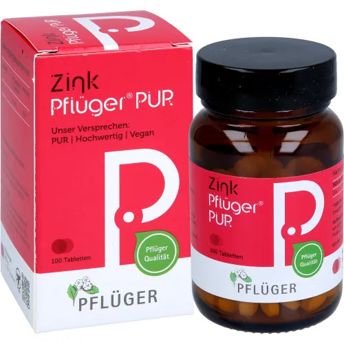 VEGAN ZINC PLOWER PURE 10 mg Tablets 100 tablets