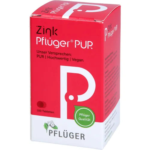 VEGAN ZINC PLOWER PURE 10 mg Tablets 100 tablets