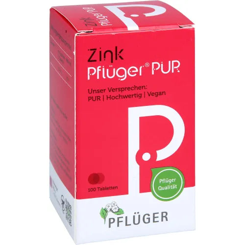 VEGAN ZINC PLOWER PURE 10 mg Tablets 100 tablets