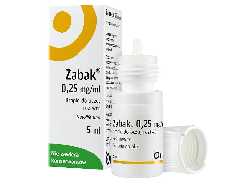 Zabak Eye drops 0.25mg 5ml
