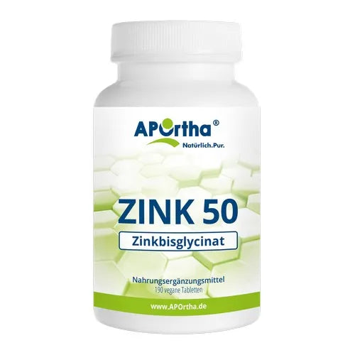 Zinc 50 Zinc Bisglycinate Vegan Tablets
