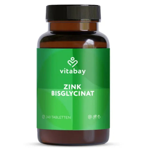 Zinc bisglycinate 25 mg high-dose tablets, 240 tablets