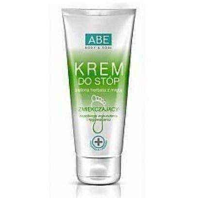 ABE Foot cream softener green tea with mint 100ml, best foot cream UK