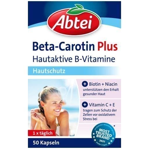 ABTEI Beta Carotene Plus Skin active B vitamins UK