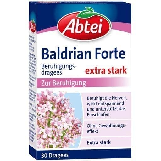 ABTEI Valerian forte, nervous system Nervous restlessness, Sleep disorders UK