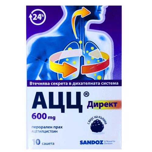 ACC DIRECT 600mg 10 sachets UK