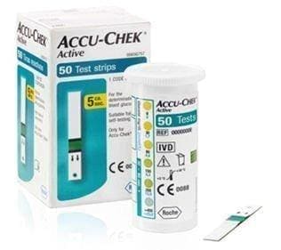 Accu Chek active strips 50pcs. UK