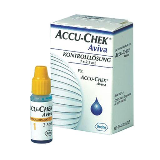 ACCU CHEK Aviva, control solution UK