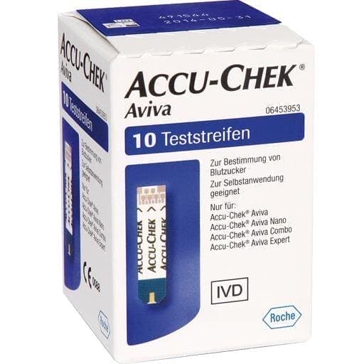 ACCU-CHEK Aviva test strips Plasma II UK