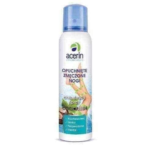 ACERIN Cool Fresh Cooling Spray for swollen and tired legs UK