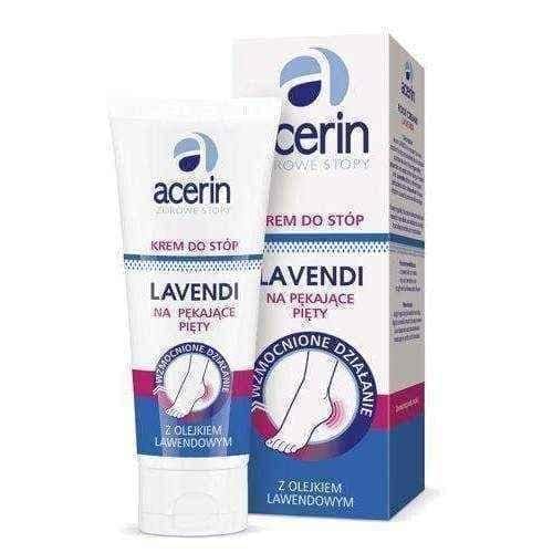 ACERIN Lavendi cream for heel healing 75ml, cracked heel cream UK