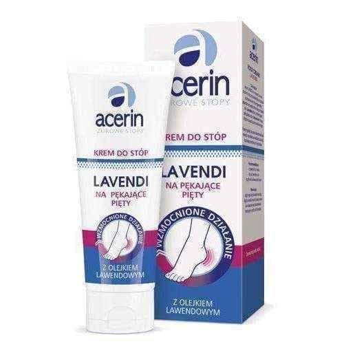 ACERIN Lavendi cream for heel healing 75ml, cracked heel cream UK