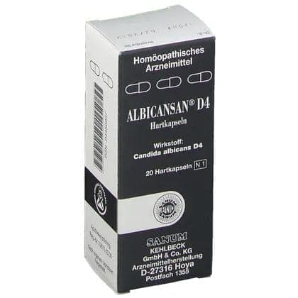 ALBICANSAN D 4, Candida albicans, ibd treatment, fungi and bacteria UK