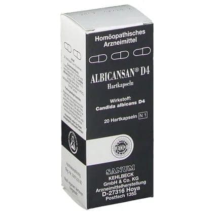 ALBICANSAN D 4, Candida albicans, ibd treatment, fungi and bacteria UK