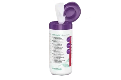 Alcohol-free, virucidal disinfectant wipes, MELISEPTOL Wipes ultra UK