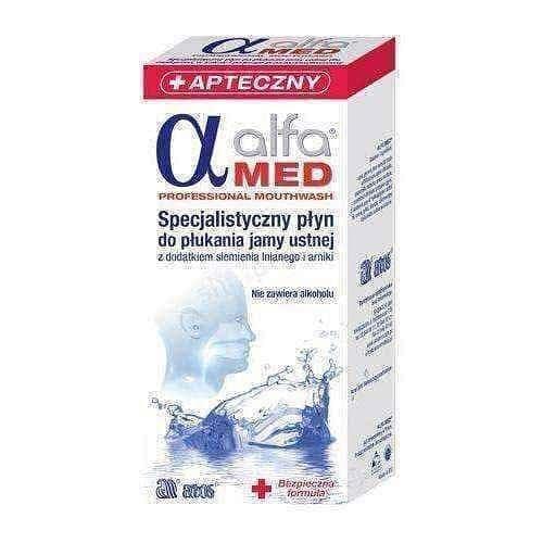 ALFA MED Mouthwash,soothes inflammation and edema UK