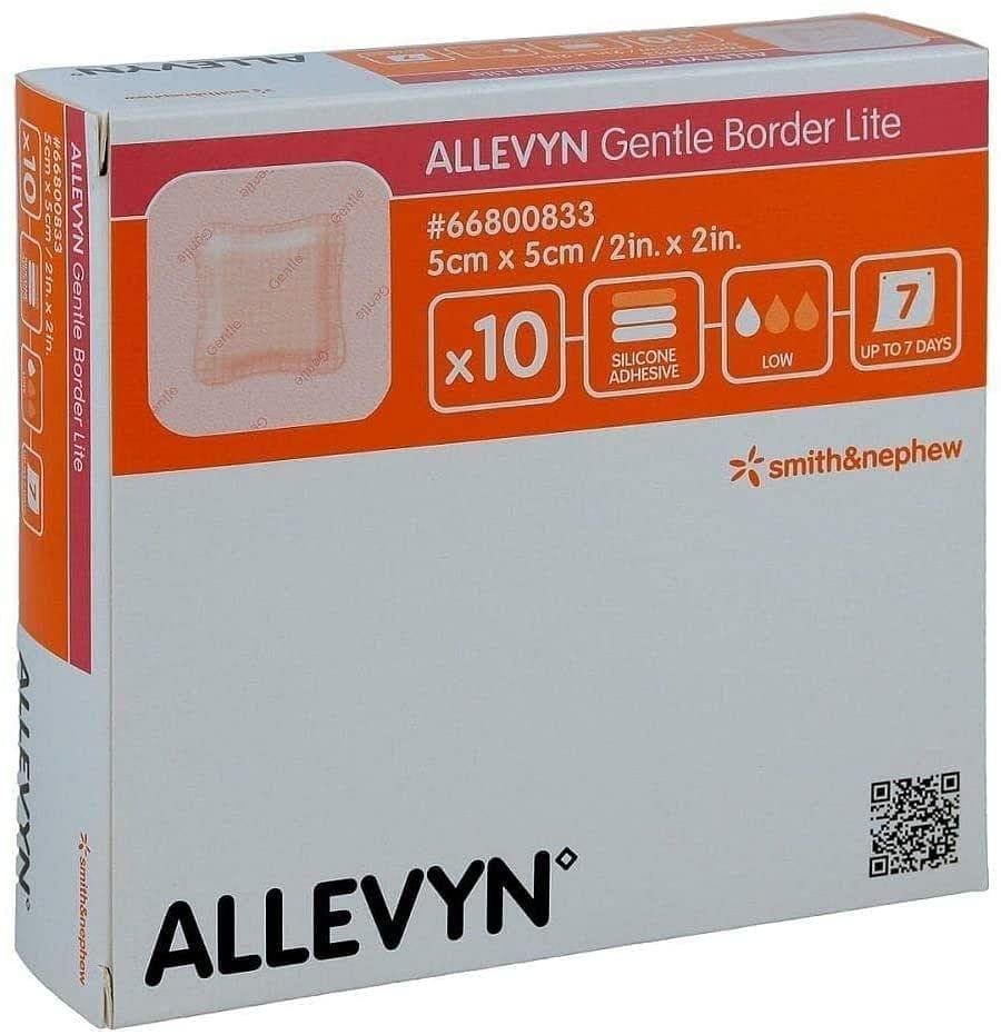 ALLEVYN Gentle Border Lite 5x5 cm foam compound. UK