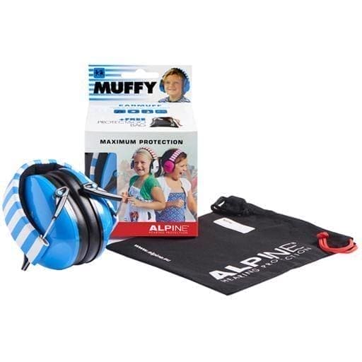 ALPINE MUFFY boys earmuffs blue UK