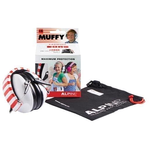 ALPINE MUFFY girls earmuffs white UK