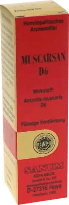 Amanita muscaria, anxiolytic, stimulants, analgesic, anti inflammatory, MUSCARSAN D 6 drops UK