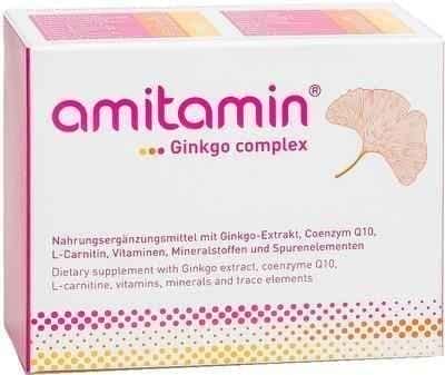 AMITAMIN Ginkgo complex capsules 60 pcs UK