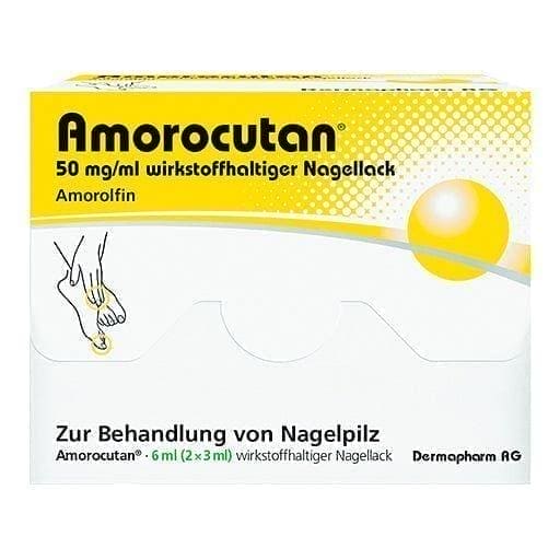 AMOROCUTAN, amorolfine, onychomycosis treatment UK