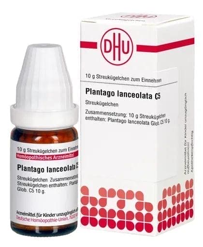 Antiulcerative, antidiabetic, antidiarrhoeal, DHU Plantago Lanceolata C5 UK