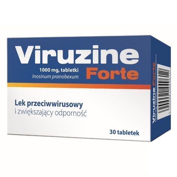 Antiviral drugs, inosine pranobex hpv, Viruzine Forte UK