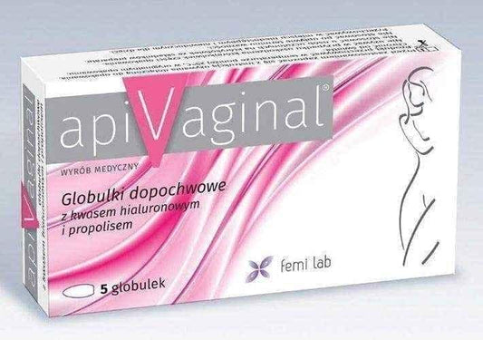 apiVaginal vaginal globules x 5 pieces, dry vigina remedies UK