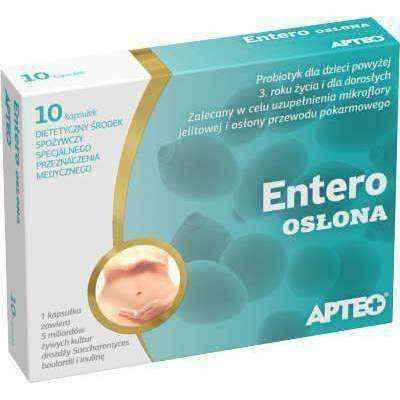 APTEO Entero guard x 10 capsules, live yeast UK