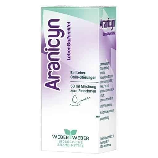 ARANICYN liver bile mixture 50 ml UK