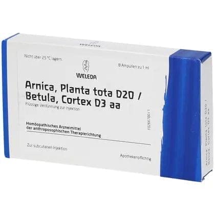 Arnica montana PLANTA tota, Betula Cortex ampoules, treatment of degenerative joint disease UK