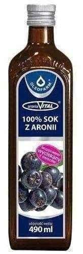 AroniaVital Aronia fruit juice 100% 490ml UK