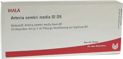 ARTERIA CEREBRI media GL D 5 ampoules UK
