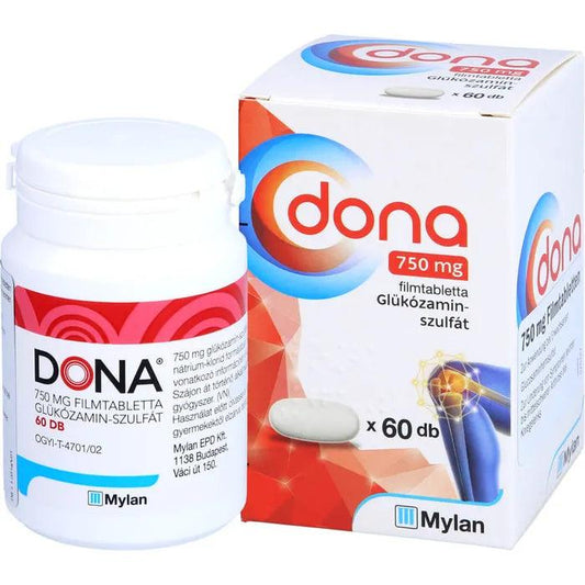 Arthrosis, rheumatoid arthrosis, DONA 750 mg film-coated tablets UK
