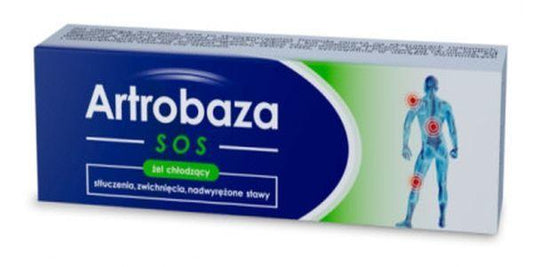 ARTROBAZA SOS Cooling gel, comfrey, peppermint, arnica extract UK