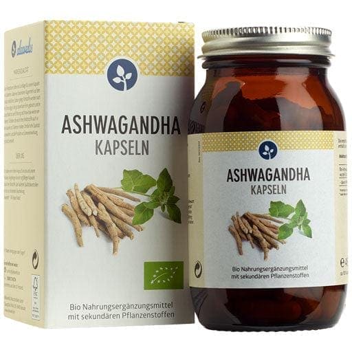 ASHWAGANDHA 300 mg organic capsules, vegan UK