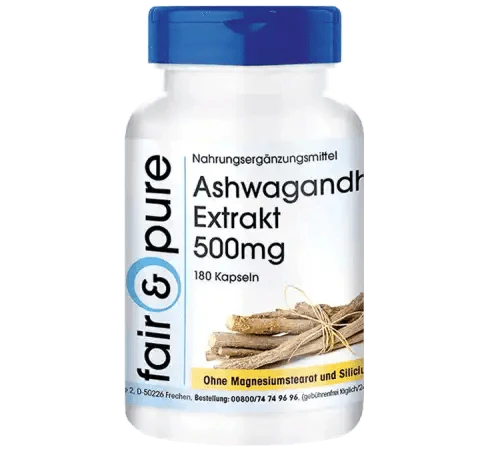 ASHWAGANDHA EXTRACT 500 mg capsules UK