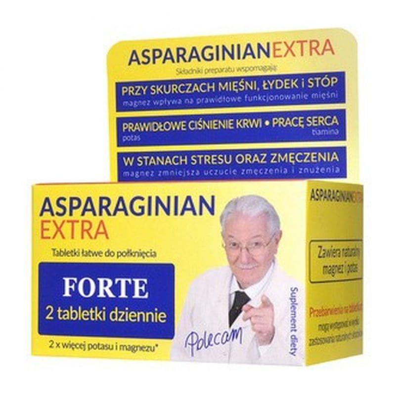 Aspartate (Asparaginian) Extra 50 tablets UK