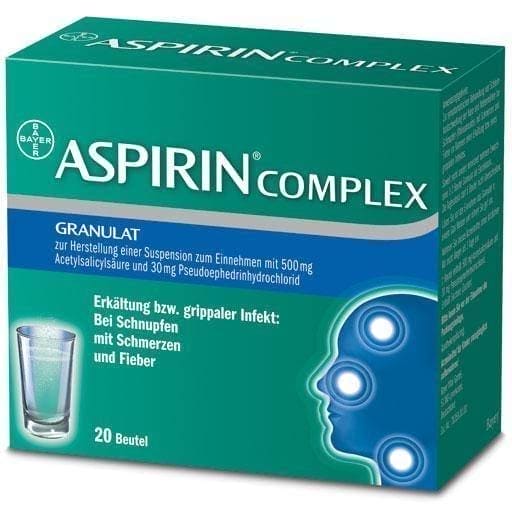 ASPIRIN COMPLEX HOT DRINK sachets UK