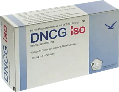 Asthma symptoms, Asthmatic symptoms, DNCG ISO solution for a nebulizer UK