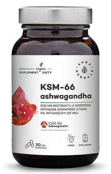 AURA HERBALS Ashwagandha KSM-66 UK