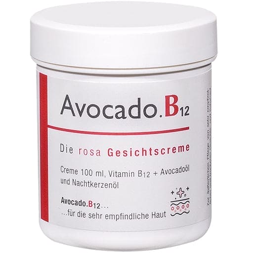 Avocado oil, AVOCADO.B12 face cream UK