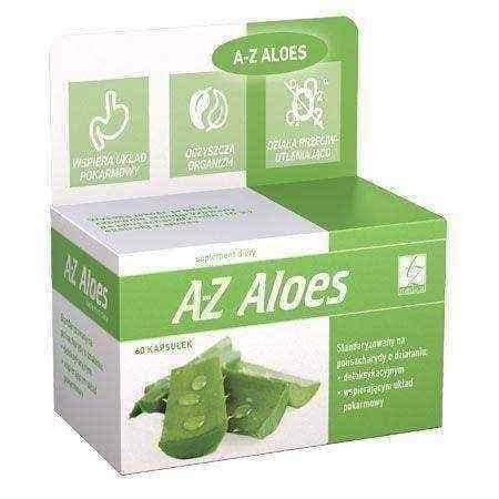 AZ ALOE x 60 capsules, neutralizing free radicals UK