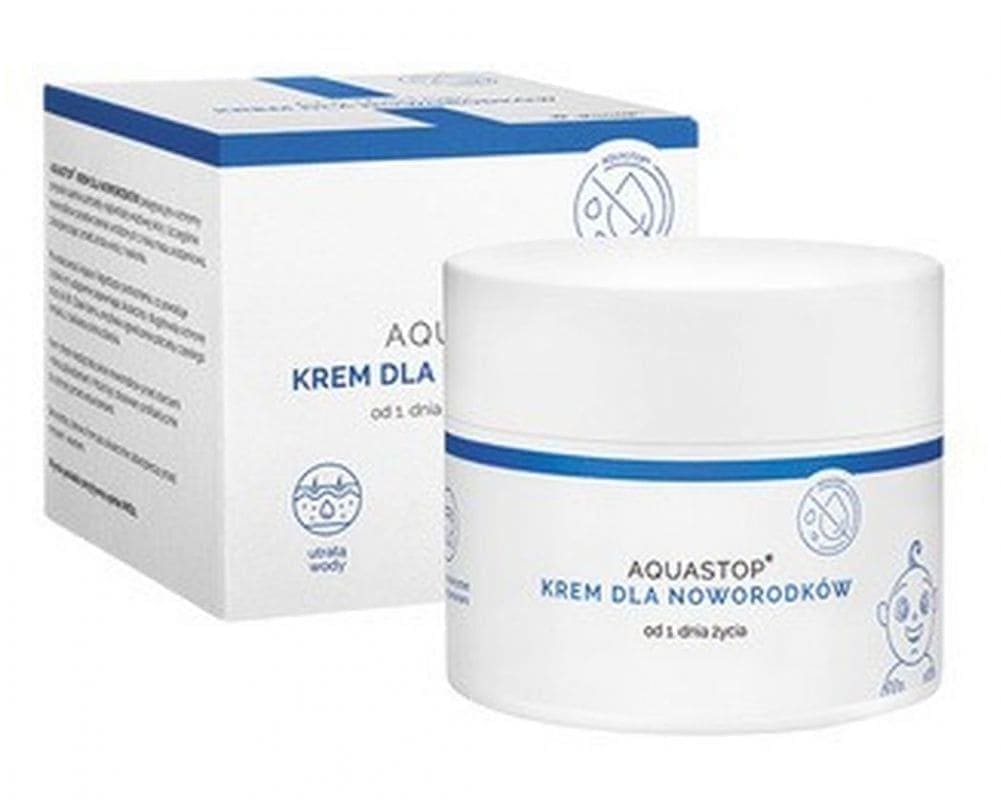 Baby cream AQUASTOP care and protection cream for newborns 50ml UK