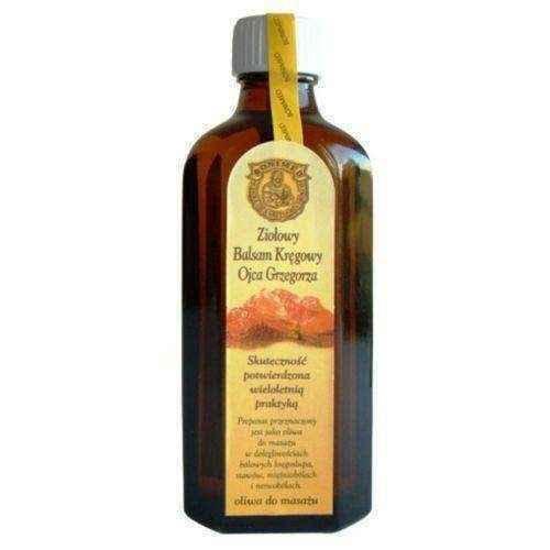 BALSAM Vertebral Father Gregory 100g, back pain treatment UK