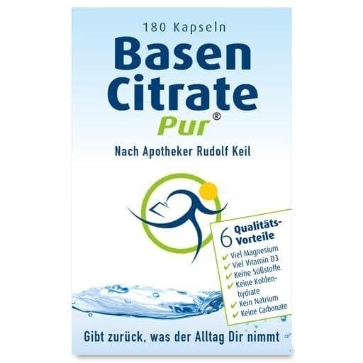 BASEN CITRATE, pharmacist Rudolf Keil, magnesium, calcium, potassium citrate UK