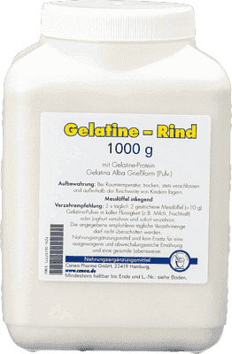 Beef Gelatine powder sachet, Gelatina Alba UK